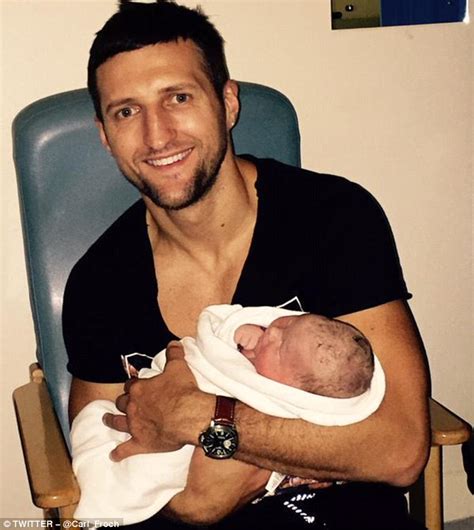 Carl Froch Posts Picture Of Wife Rachael Cordingley Holding Newborn