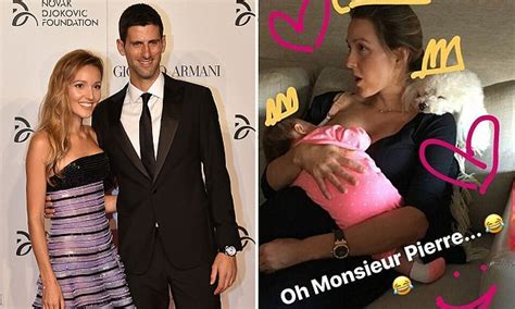 Injured novak djokovic hits milestone in reaching australian open quarters. Novak Djokovic's wife shares photo of daughter Tara ...