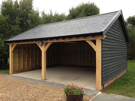 Car ports 3x6 wooden free shipping uk wooden carports. Garages and Car Ports - Roger Gladwell Timber Frame ...