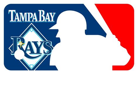 Mlb Logo With Tampa Bay Rays Logo Tampa Bay Rays Tampa Bay Tampa