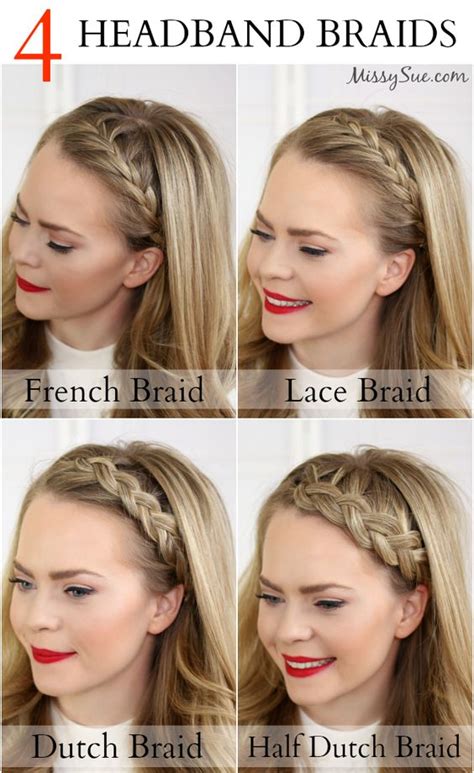 Make a bold statement with a chunky braided headband that lines the edge of your forehead. 15 Clever Ways to Style Your Bangs - Pretty Designs