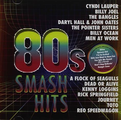 Various 80s Smash Hits Cd Sony Music Catalogue Your
