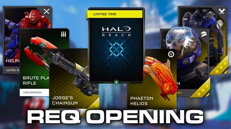 Halo 5 Guardians Memories Of Reach Req Packupdate Opening Youtube