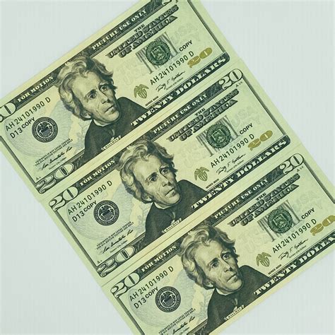 Check spelling or type a new query. Replica Fake Copy Prop Money-Realistic Dollar Movie Media play Game100PcsX$20 - Replicas ...
