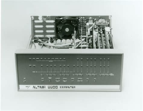 Altair 8800 Computer 102638079 Computer History Museum
