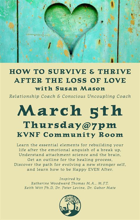 How To Survive And Thrive After The Loss Of Love The Learning Council