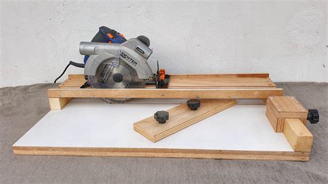 How To Make Circular Saw Crosscut Jig Youtube