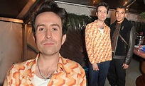 Nick Grimshaw looks loved-up with boyfriend Meschach Henry as they ...