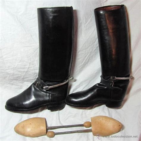 botas de montar de cuero con espuelas y hormas vendido en venta directa 53813813