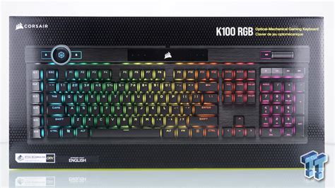 Corsair K100 Rgb Optical Mechanical Gaming Keyboard Review
