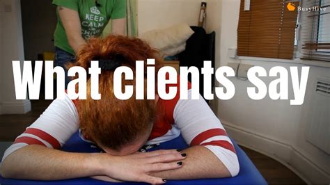 Things Massage Clients Say Youtube