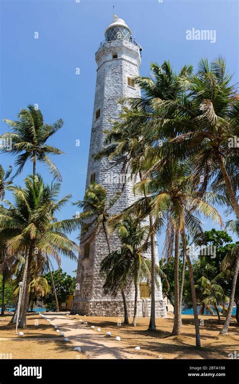 Dondra Head Lighthouse Most Southern Point Of Sri Lanka Stock Photo