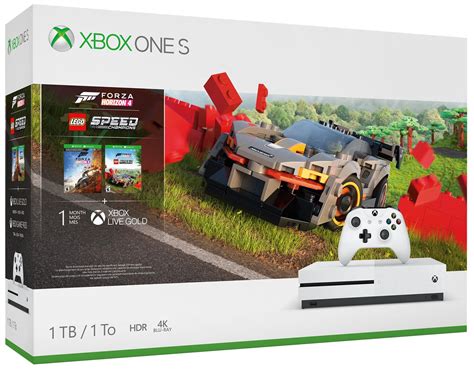 Xbox One S 1tb Console And Forza Horizon 4 Lego Speed Bundle 3107364