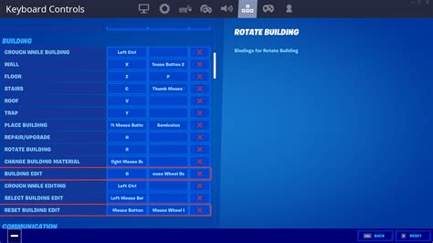 30 Best Images Fortnite Building Keybinds No Mouse Buttons Grimmmz