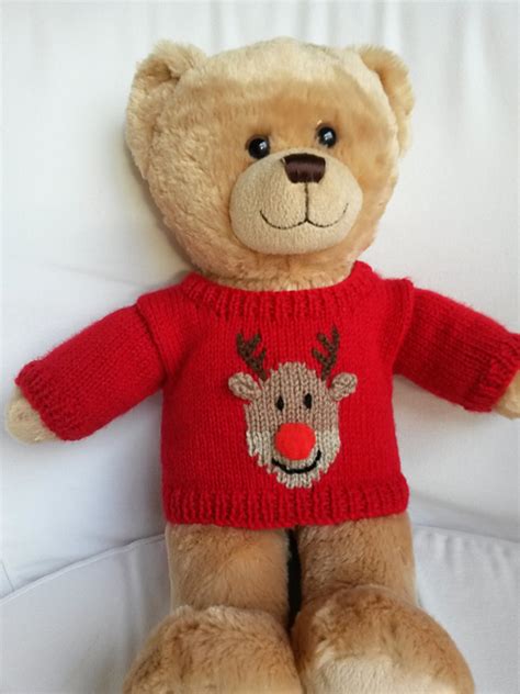 Ravelry Teddy Bear Christmas Sweaters Pattern By Linda Mary