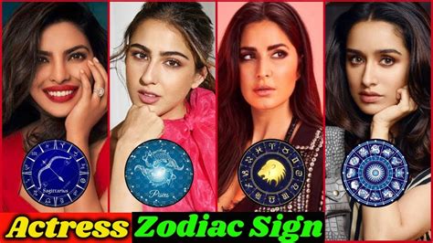 Zodiac Signs of Bollywood Actresses - YouTube