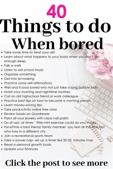 Things To Do When Bored Productive Ideas Things To Do When Bored What To Do When Bored