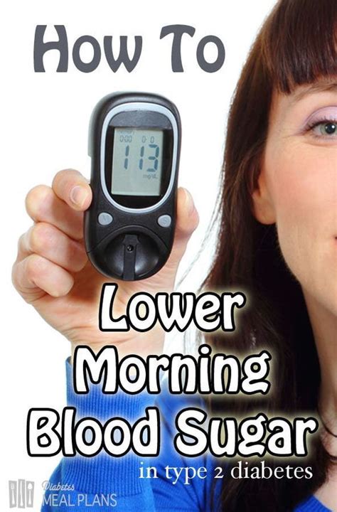 Diabetes Control How To Lower Morning Blood Sugar