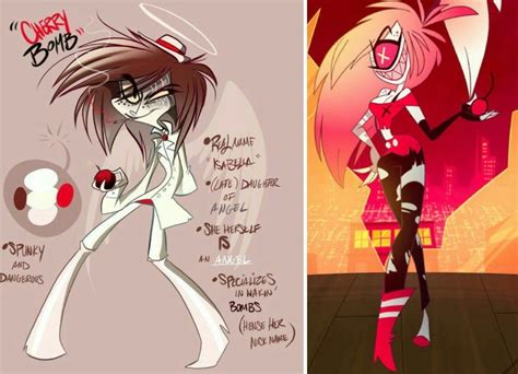 Makes You Wonder How The Cherri Bomb We Know Went From That To This Hotel Art Vivziepop