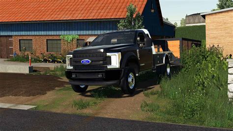 Exp19 2019 Ford F 550 Flatbed V1000 Fs 19 Farming Simulator 19