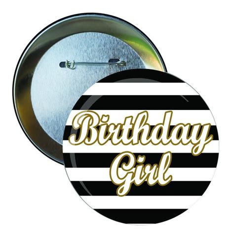 Custom Birthday Pin Buttons Personalized Colorful Pins For Etsy