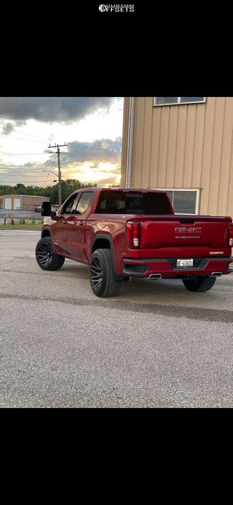 2021 Gmc Sierra 1500 With 22x12 48 Tis 554bm And 33125r22 Nitto