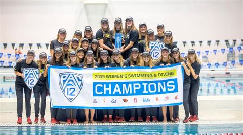 Stanford Completes Three Peat At Pac 12 Womens Swimming And Diving