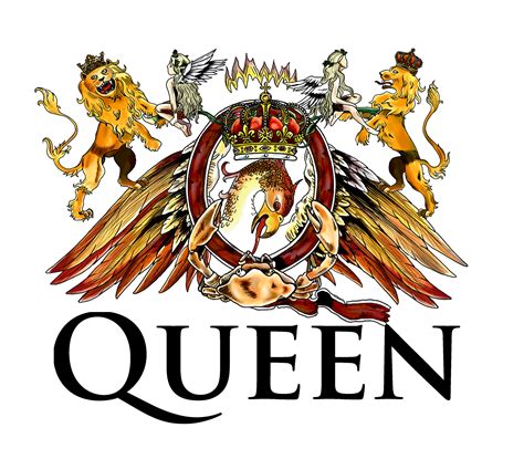 Queen is a famous rock band from the uk. Queen - Logo Completo