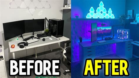 5000 Transformation To My Dream Gaming Setup Youtube
