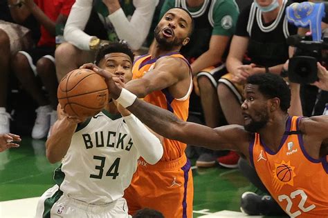Nba Final Milwaukee Bucks Phoenix Suns Giannis Antetokounmpo Khris
