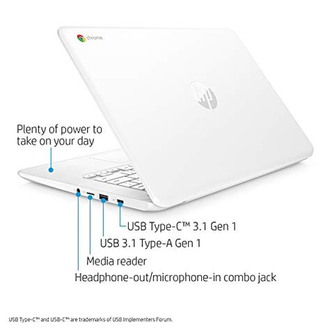 Hp Chromebook 14 Inch Laptop With 180 Degree Axis Intel Celeron N3350