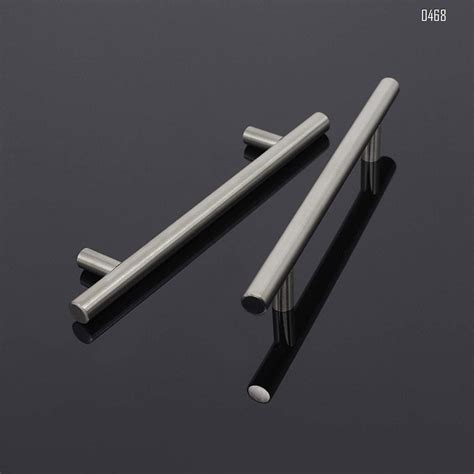 The stainless steel slim modern euro cabinet handle 3 center bar pull is an excellent cabinet accessory for any room. Brushed Nickel Stainless Steel Kitchen Cabinet T Bar ...