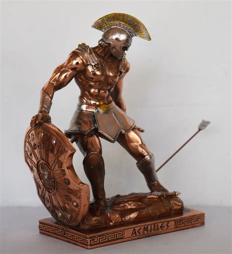 Achilles King Of The Myrmidons Greek Hero Son Of Thetis Etsy
