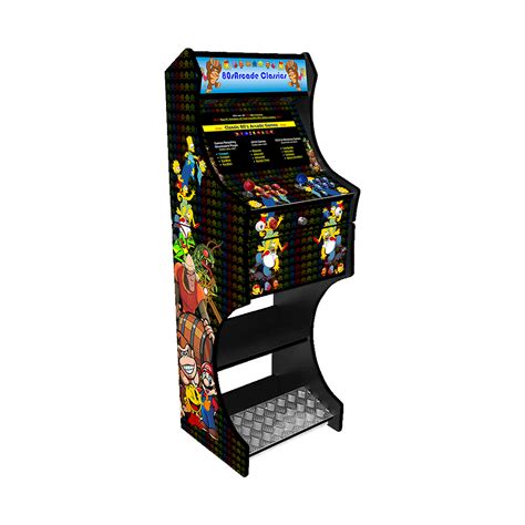 2 Player 80s Classic Themed Multi Games Arcade Machine Arcade Geeks