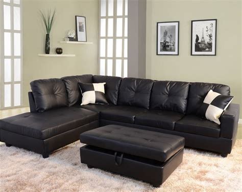 Perfect For The Basement Leather Sectional Sofas Faux Leather
