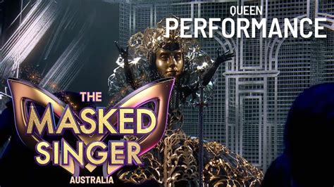 Queens ‘dancing On My Own Performance The Masked Singer Australia Youtube