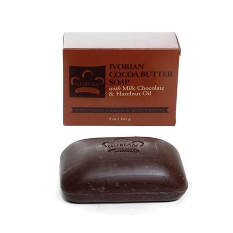 Free Shipping In Usa Nubian Heritage Cocoa Butter Soap With Chocolate