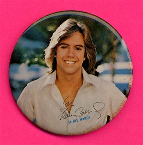Shaun Cassidy Original Vintage 1978 Color Photo Pinback Button The