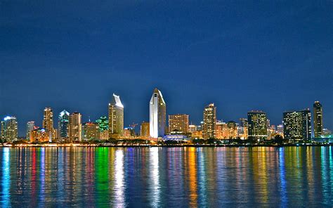 Free Download Hd Wallpaper City Skyline San Diego Downtown