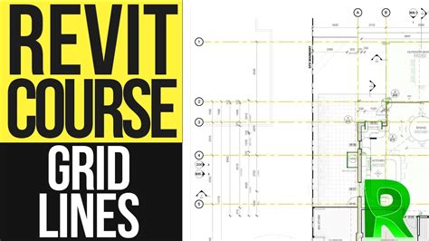 Grid Lines In Revit Tutorial Advanced Revit Course 03 Youtube