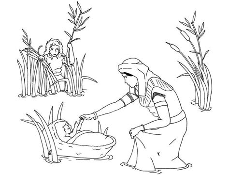 Free Printable Moses Coloring Pages For Kids Bible Coloring Pages