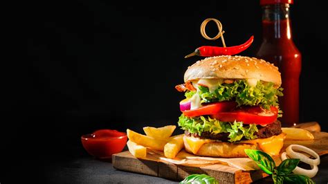 Hamburger And Fries Wallpapers Top Free Hamburger And Fries