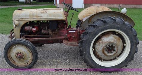 1950 Ford 8n Tractor In Halstead Ks Item Ca9806 Sold Purple Wave
