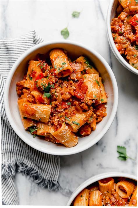 Spicy Italian Sausage And Peppers Pasta Recipe Plays Well With Butter