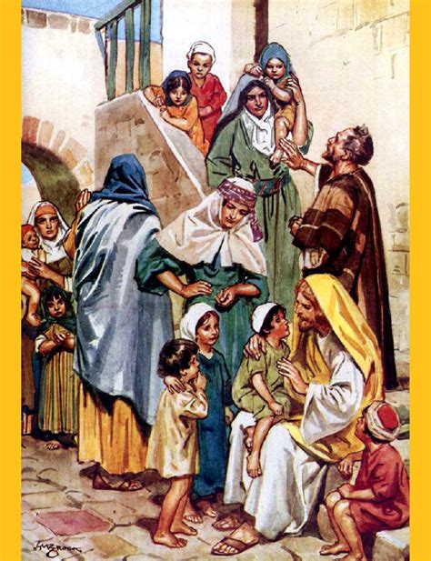 Great Pictures Of Jesus With Children For Sunday School Plus Two