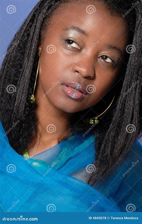 Attractive Young African Girl Stock Photo Image Of Elegant Fresh