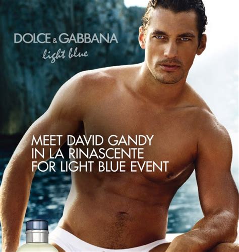 David Gandy Source Dolce Gabbana Celebrating Years Of Light Blue
