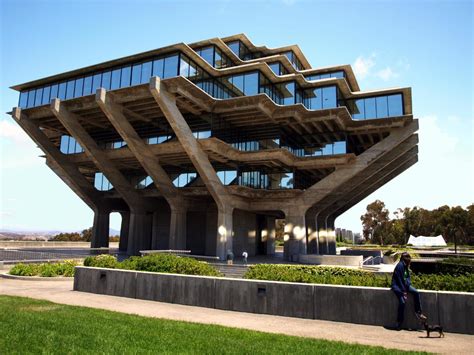 Geisel Library La Jolla 1970 Structurae