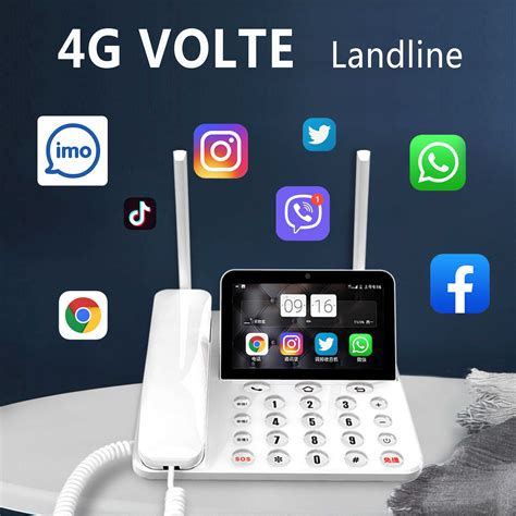 Smart Lte 4g Fixed Wireless Landline Android 60 With 4g Sim Network