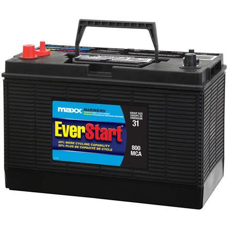 What kind of charger do i need for agm trolling motor batteries? EverStart Marine/RV Battery Premium Deep Cycle Power MAXX ...